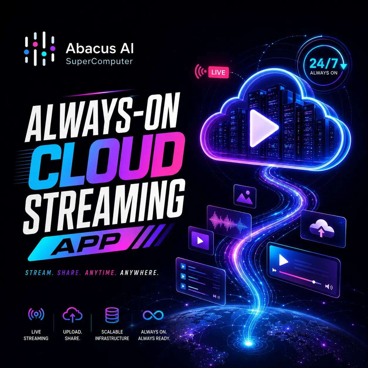 Always-On Cloud Streaming App